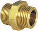 Nipple V-pex 1/2'' Brass