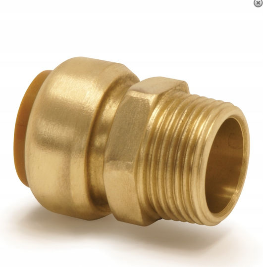 Tectite Classic 18x1/2 Gz Push Fit Nipple Connector