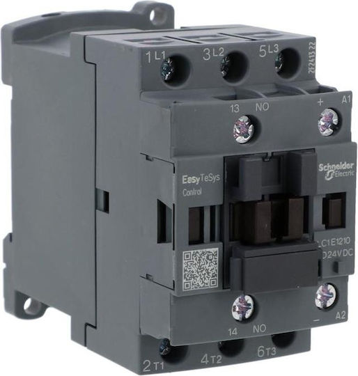 Schneider Electric Tesys Phase 3-Pole Power Relay 12A 24V