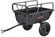 Trailer Garden Cart Plastic Four-wheel with Maximum Load Weight 226kg