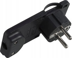 Microconnect Schuko Plug Black Microconnect Schuko Plug Black