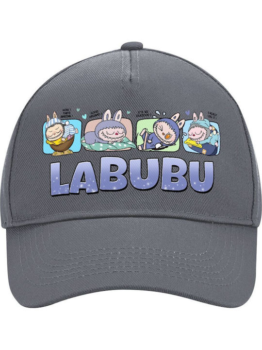 Labubu Καπέλο Ενηλίκων Ultimate Γκρι 100% Βαμβα...