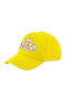 Koupakoupa Kids' Hat Jockey Fabric Labubu Pink Yellow