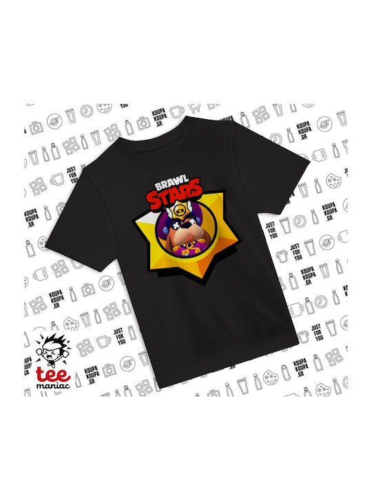 Brawl Stars Παιδικό T-shirt Μαύρο Ruffs
