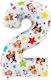 Number 2 Paw Patrol Foil White