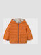 Kinder Freizeitjacke mit Kapuze Orange