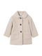 Kinder Mantel Beige Skoro