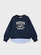 Детски Суичър Navy Blue