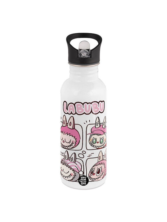 Koupakoupa Labubu Pink Παγούρι Ανοξείδωτο 592ml...
