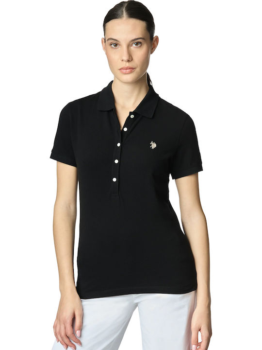 U.S. Polo Assn. Mya Women's Polo Blouse Nero