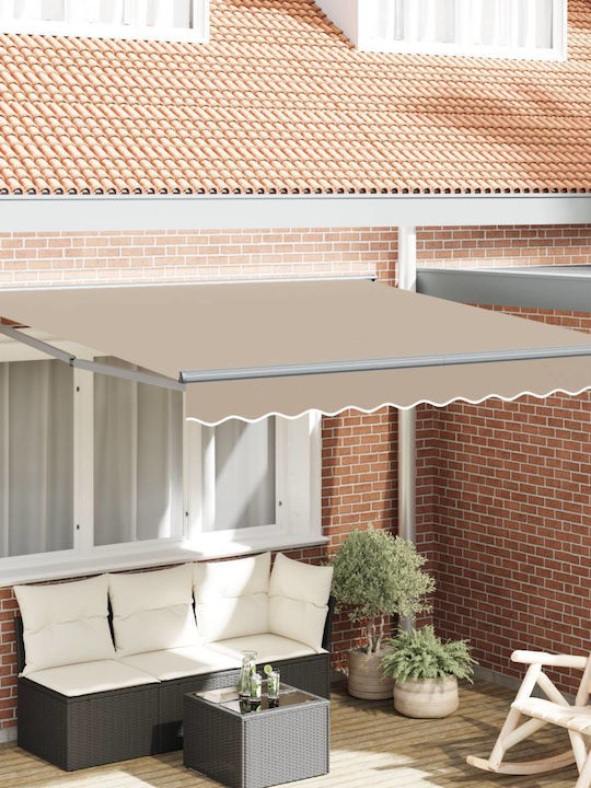 vidaXL Tenda-Rahmen Terrasse 3,5x2,5m