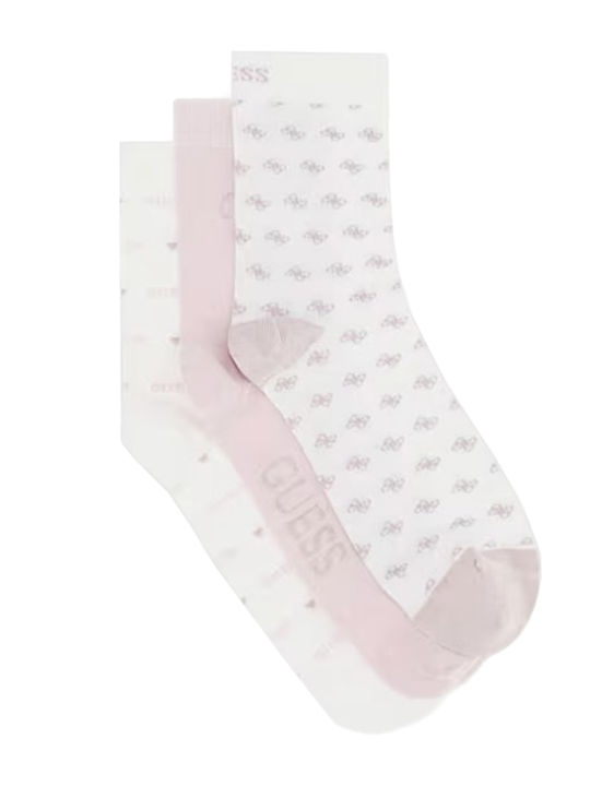 Guess Γυναικείες Κάλτσες Fantasy Lurex Rose P 3...