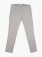 Men's Chino Elastic Grey Trousers