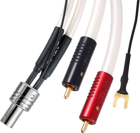 Atlas Cables Equator Achromatic Cablu RCA de sex masculin - RCA de sex masculin 0.5m