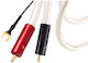 Atlas Cables Equator Achromatic Tt Cablu RCA de sex masculin - RCA de sex masculin 1m