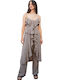Femei Mocha Set cu Pantaloni