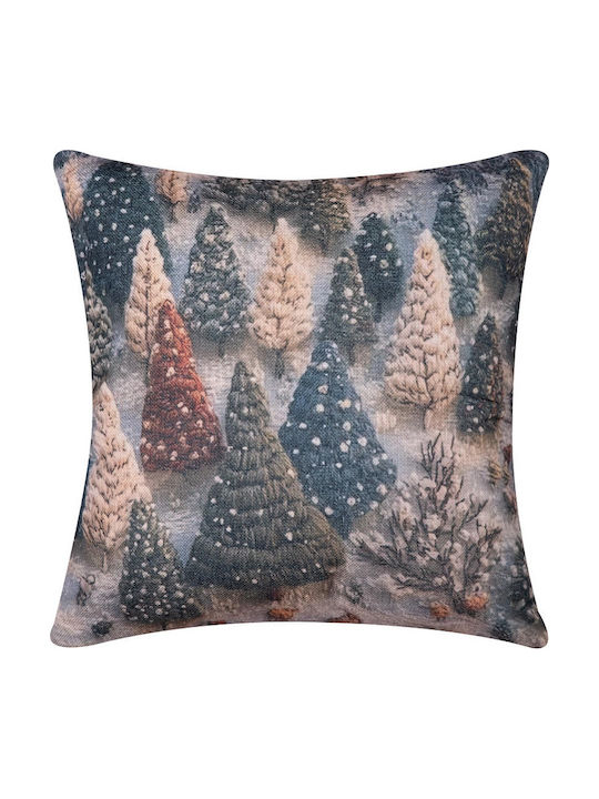 Silk Fashion Christmas Decorative Square Pillow...