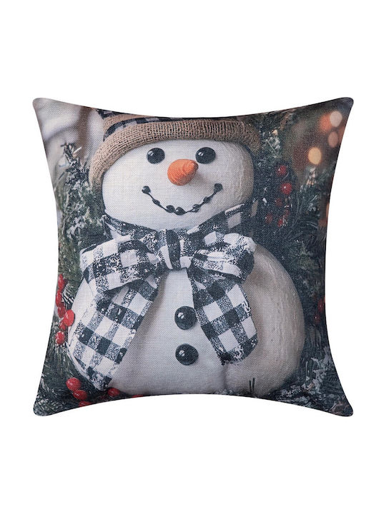 Silk Fashion Christmas Decorative Square Pillow...