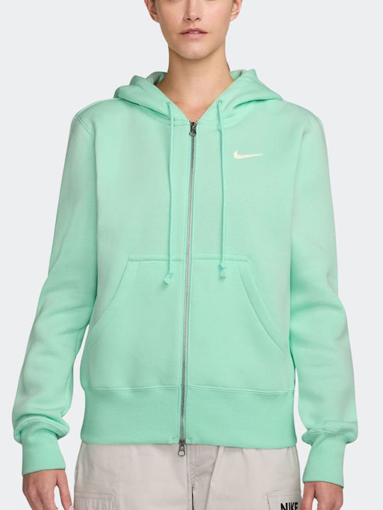 nike womens mint green hoodie