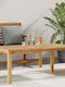 Garden Table for Outdoor Sitting Area from Teak Brown 110x55x45cm