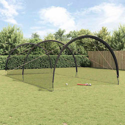 Vidaxl Μπέιζμπολ & Σόφτμπολ Μαύρο 702 X 369,5 X 243,5 Cm Πολυεστέρας