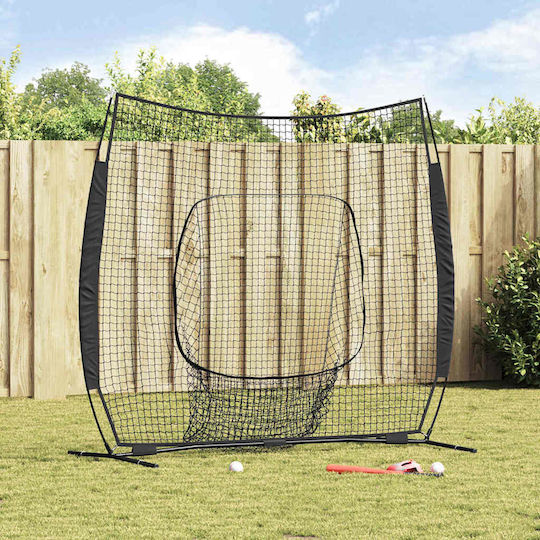 Vidaxl Baseball & Softball Black 250 x 106 x 209 cm Polyester
