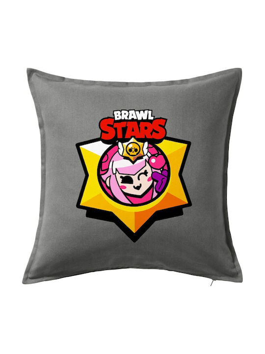 Brawl Stars Melodie Kids Throw Pillow Couch Gra...