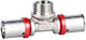 Pex Tee 25x3/4 Gz Crimping Press Fitting