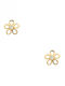 Polytimo Earrings made of Gold 14K with Stones