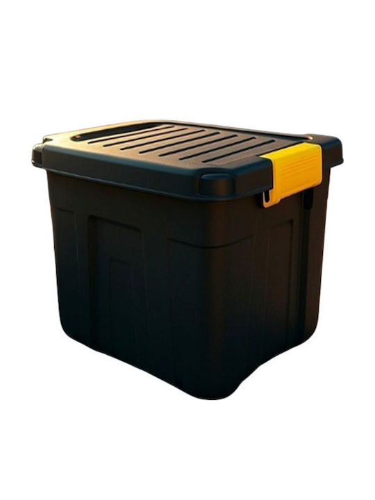 Plastic Storage Box with Lid 71.7x45.5x54cm 1pcs