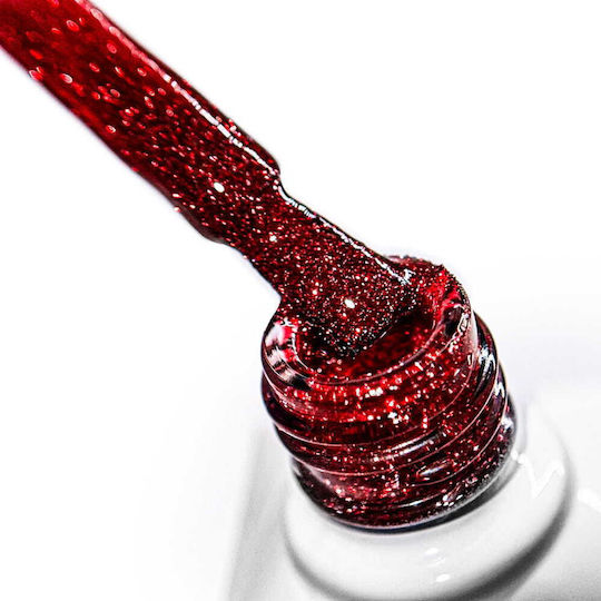 Molly Nails Duo Flashing Lights Дълбоко Желание Хибриден Полутраен Лак за Нокти Hema/di-hema Free 8г № 605
