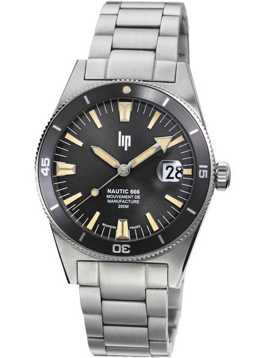 Lip Watches Men's Watch Automatic with Silver M...