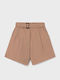 Kinder-Shorts/Bermudas Stoff Kamel