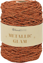 Glam Metallic Kordel 200g Polyester Metallic Ta...