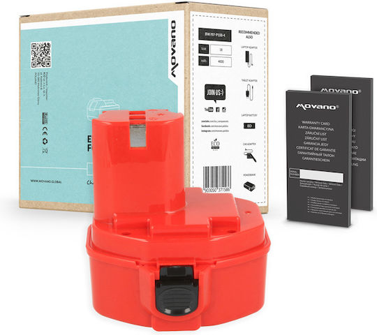 Movano Tool Battery 14.4V with Capacity 1.5Ah