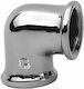 Chrome Elbow 1/2 Chrome Plated