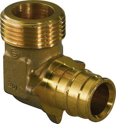 Uponor Colțar Tub Alamă