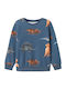 Fleece Παιδικό Φούτερ Navy Μπλε