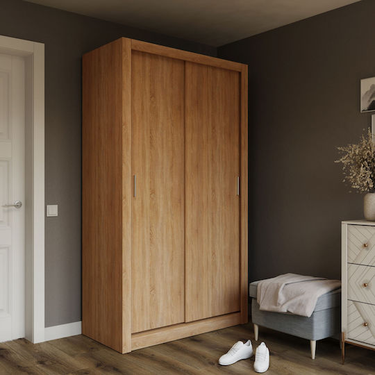 Ușă dublă Glisare Linea 120x60x215cm Golden Oak