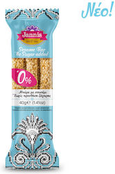 Jannis Sesame Seed Candy 40gr Sesame 0% Sugar Jannis Sesame Seed Candy 40gr Sesame 0% Sugar