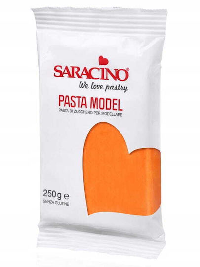 Saracino Colorant pentru Cofetărie în Pastă Portocaliu 1buc 250gr