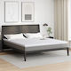 vidaXL Protecție pentru Saltea King Size Alb 200x200cm