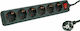 Roline Power Strip 6 Positions with Cable 10m