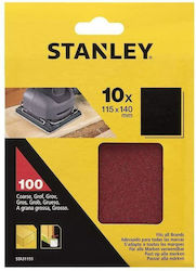 Stanley Schleifpapier K100 115x140mm