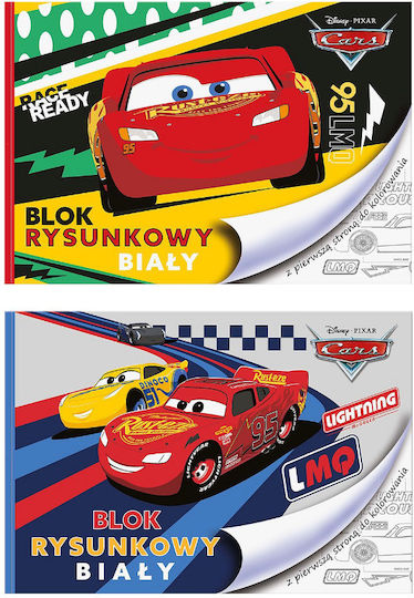 Тетрадка За Рисуване Cars 20 Листа A4 A4 80gsm 84-249 10 Бройки