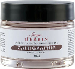 Jacques Herbin Ανταλλακτικό Μελάνι για Πένα Brun de Mars 40ml