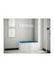 Hartford 376 Eingangsmöbel mit Spiegel & Garderobe Blue, White 84x44x42cm
