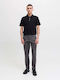Trousers Chino Elastic in Slim Fit Castlerock