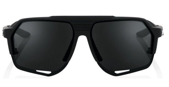 100% Cycling Glasses Norvik with Black Frame & Dark Lenses