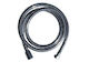 Extendable Shower Hose In Chrome Braid 150-200 Cm
